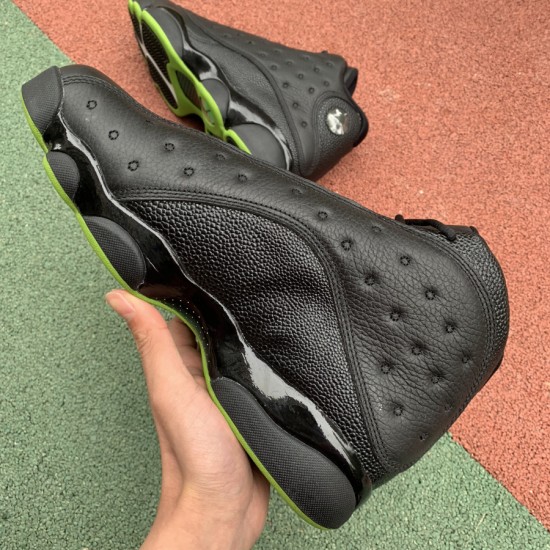 Nike AIR JORDAN 13 "ALTITUDE" BLACK GREEN 414571-042 FOR SALE