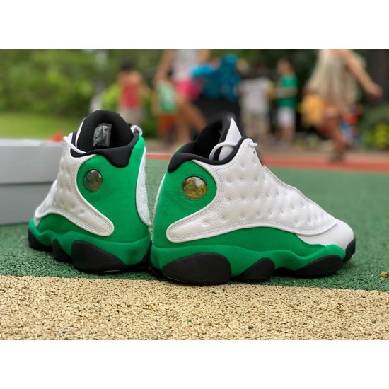 Nike AIR JORDAN 13 RETRO "LUCKY GREEN" 2020 RELEASE DATE DB6537-113