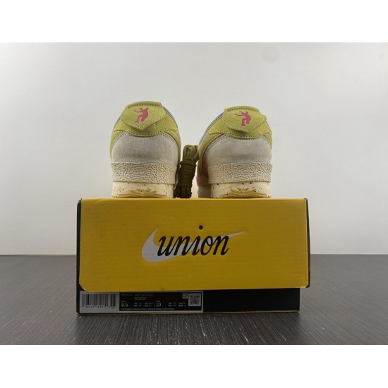 UNION LA X NIKE CORTEZ SP 'GREY FOG LEMON FROST' 2022 DR1413-100