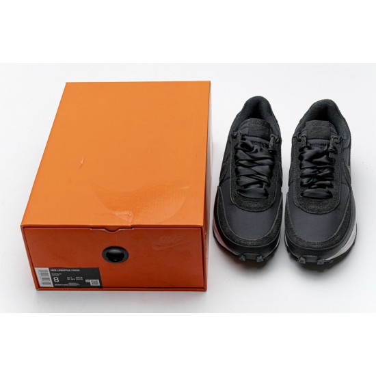 Sacai x Nike LDWaffle Black Nylon BV0073-002