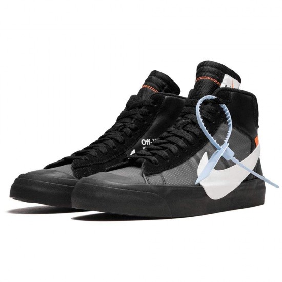 Off-White X Nike Blazer Black SPOOKY PACK AA3832-001