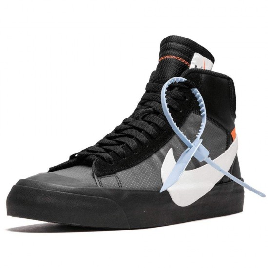 Off-White X Nike Blazer Black SPOOKY PACK AA3832-001