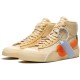 Off-White X Nike Blazer Orange SPOOKY PACK AA3832-700