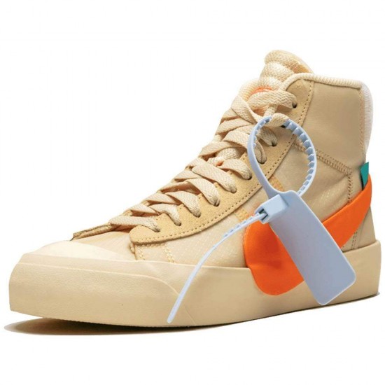 Off-White X Nike Blazer Orange SPOOKY PACK AA3832-700