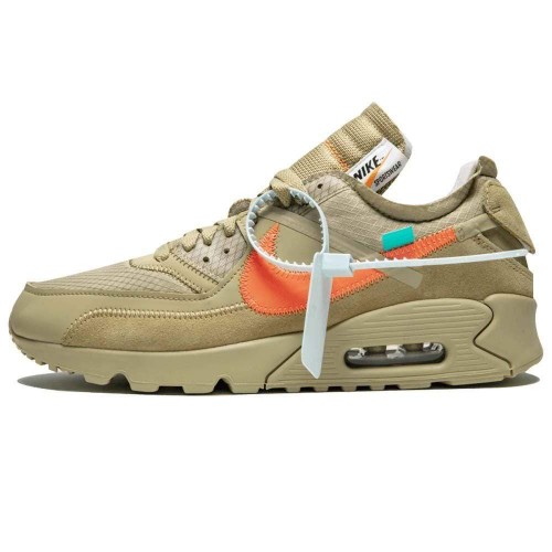 Off-White X Nike Air Max 90 Desert Ore AA7293-200