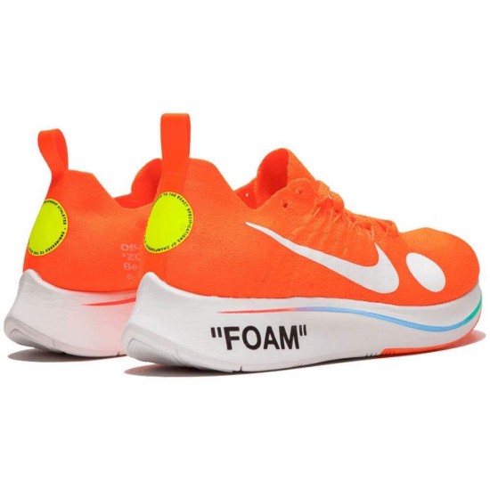 Off-White X Nike Zoom Fly Mercurial Flyknit Total Orange AO2115-800