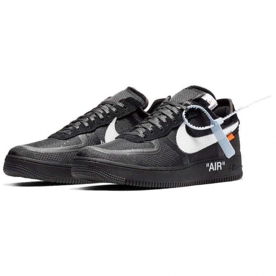 Off-White X Nike Air Force 1 Black AO4606-001