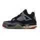 OFF-White x Air Jordan 4 Bred BLACK/RED CV9388-001