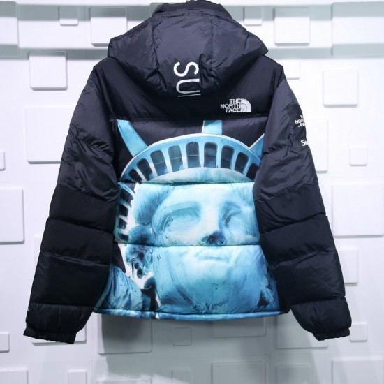 Supreme X The North Face Liberty goddess down jacket