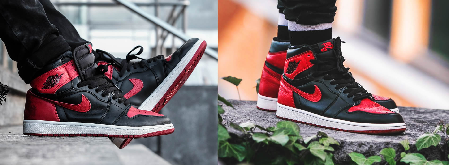 Nike AIR JORDAN 1 RETRO HIGH OG BRED 555088-001