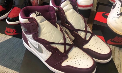 AIR JORDAN 1 RETRO HIGH OG 'BORDEAUX' 555088-611 Kickbulk Sneaker shoes Camera reviews