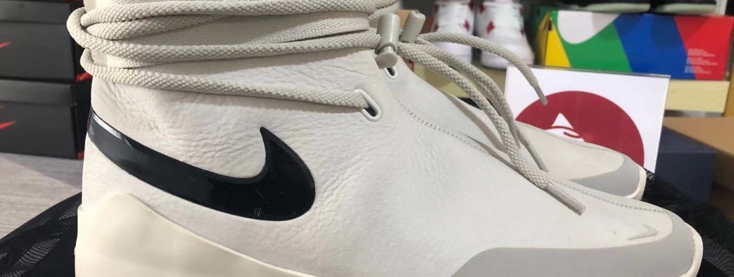 AIR FEAR OF GOD SA 'LIGHT BONE' AT9915-002 Kickbulk Sneaker Camera photos