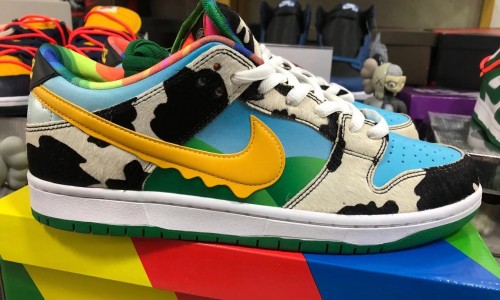 BEN & JERRY'S X NIKE DUNK SB LOW 'CHUNKY DUNKY' CU3244-100 Kickbulk Sneaker camera photos