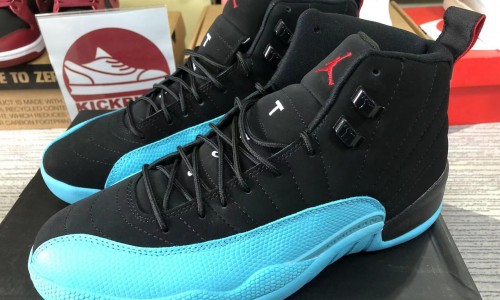 AIR JORDAN 12 RETRO 'GAMMA BLUE' 2013 130690-027 Kickbulk Sneaker shoes reviews Camera photos