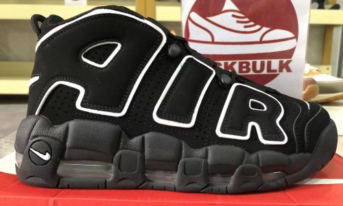 AIR MORE UPTEMPO 'BLACK WHITE' 2020 Kickbulk Sneaker Camera photos reviews