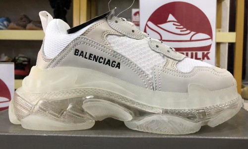 Balenciaga Triple S White Sneaker Kickbulk shoes reviews Camera photos