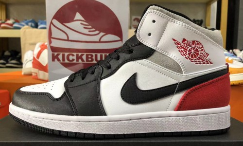 Air Jordan 1 Mid SE 'Union Black Toe' 852542-100 Kickbulk Sneaker shoes camera photos reviews