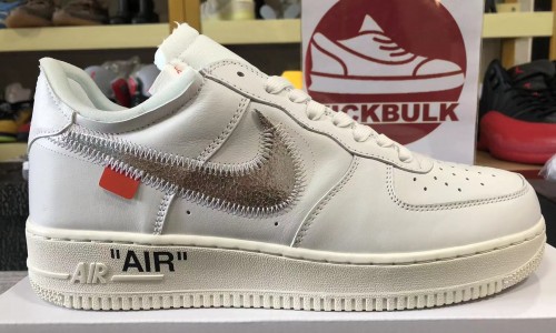 OFF-WHITE X AIR FORCE 1 'COMPLEXCON EXCLUSIVE' AO4297-100 Kickbulk Sneaker shoes reviews Camera photos