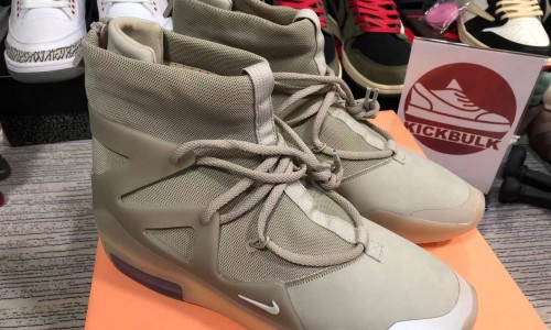 Air Fear Of God 1 'Oatmeal' AR4237-900 Kickbulk Sneaker Camera photos