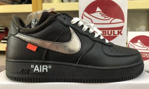 OFF White X Air Force 1 '07 Low MOMA Nike AV5210-001 Kickbulk Sneaker shoes review Camera photos