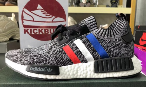 Adidas NMD_R1 Primeknit Tricolor White BB2888 Kickbulk Sneaker shoes reviews camera photos