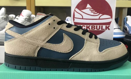 NIKE DUNK LOW PRO SB 'THUNDERSTORM' 2019 BQ6817-200 Kickbulk Sneaker Shoes camera photos reviews