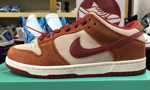 Nike DUNK LOW PRO SB 'DARK RUSSET' BQ6817-202 Kickbulk Sneaker shoes camera photos reviews