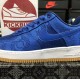 CLOT X Nike Air Force 1 PRM 'Royal Silk' CJ5290-400 Kickbulk Sneaker Camera photos