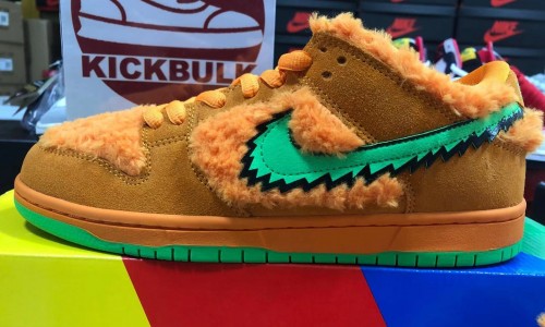 Grateful Dead x Nike SB Dunk Low Pro QS 'Orange Bear' CJ5378-800 Kickbulk sneaker camera photos