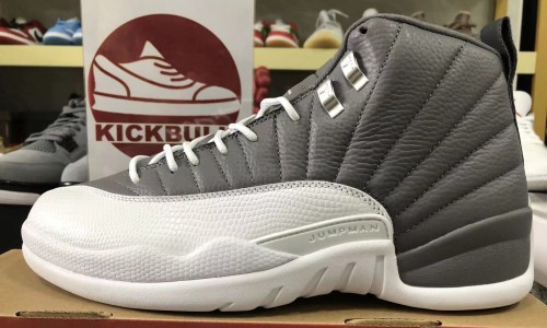 AIR JORDAN 12 RETRO 'STEALTH' 2022 CT8013-015 Kickbulk shoes sneakers retail wholesale free shipping camera photos