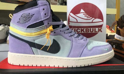 Air Jordan 1 High Switch 'PURPLE PULSE' CW6576-500 Kickbulk Sneaker Camera photos reviews