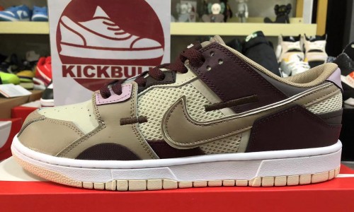 NIKE DUNK SCRAP 'LATTE' 2022 DH7450-100 Kickbulk Sneaker shoes reviews Camera photos