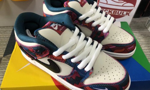 Parra x Nike SB Dunk Low 'ABSTRACT ART' DH7695-600 Kickbulk Sneaker shoes reviews Camera photos