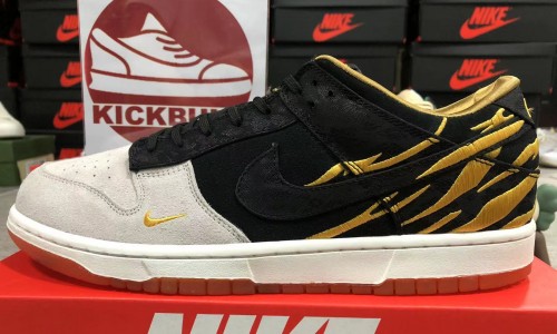 NIKE DUNK LOW GS 'GOD OF WEALTH' 2022 DQ5351-001 Kickbulk Sneaker Camera Photos