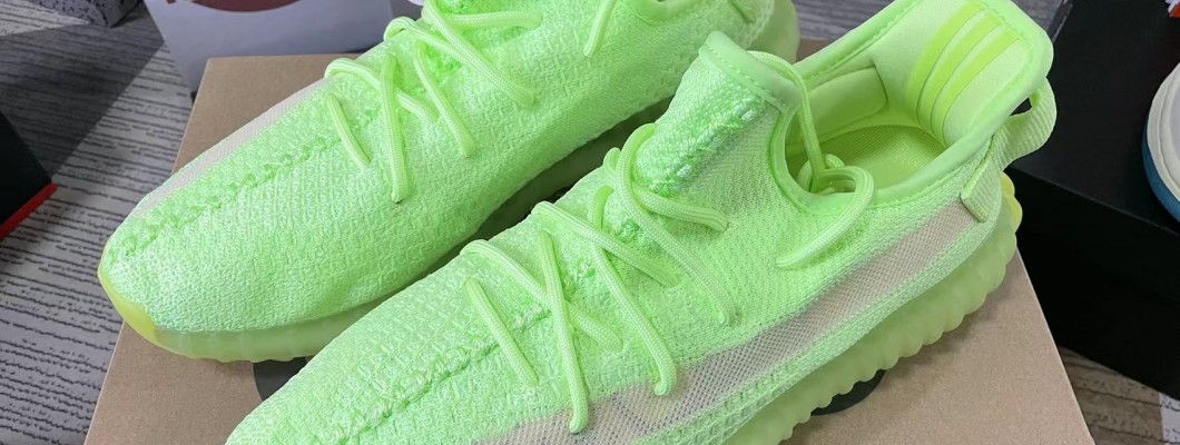 Yeezy Boost 350 V2 'Glow In The Dark' Green EG5293 Kickbulk Sneaker shoes reviews