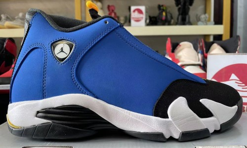 AIR JORDAN 14 RETRO 'LANEY' 2023 487471-407 Kickbulk Sneaker shoes reviews