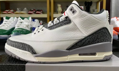 AIR JORDAN 3 RETRO 'CEMENT GREY' 2024 CT8532-106 Kickbulk Sneaker shoes reviews