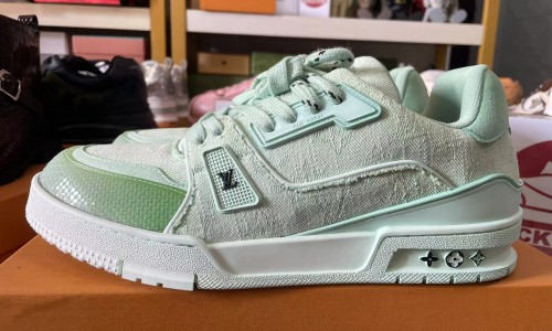 Louis vuitton shoes custom made kickbulk sneaker luxury brand LV reviews