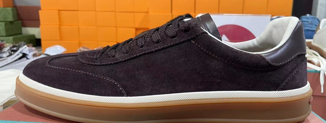 Loro Piana shoes brown kickbulk sneaker custom made free shipping reviews