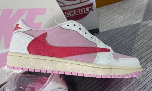Travis Scott x Jordan 1 Retro Low OG 'Sail Tropical Pink' 2026 IQ7604-101 Kickbulk Sneaker reviews