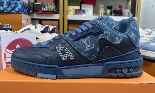 Louis vuitton shoes Kickbulk Sneaker luxury LV retail wholesale reviews