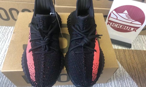 Yeezy Boost 350 V2 'Core Black Red' BY9612 kickbulk sneaker