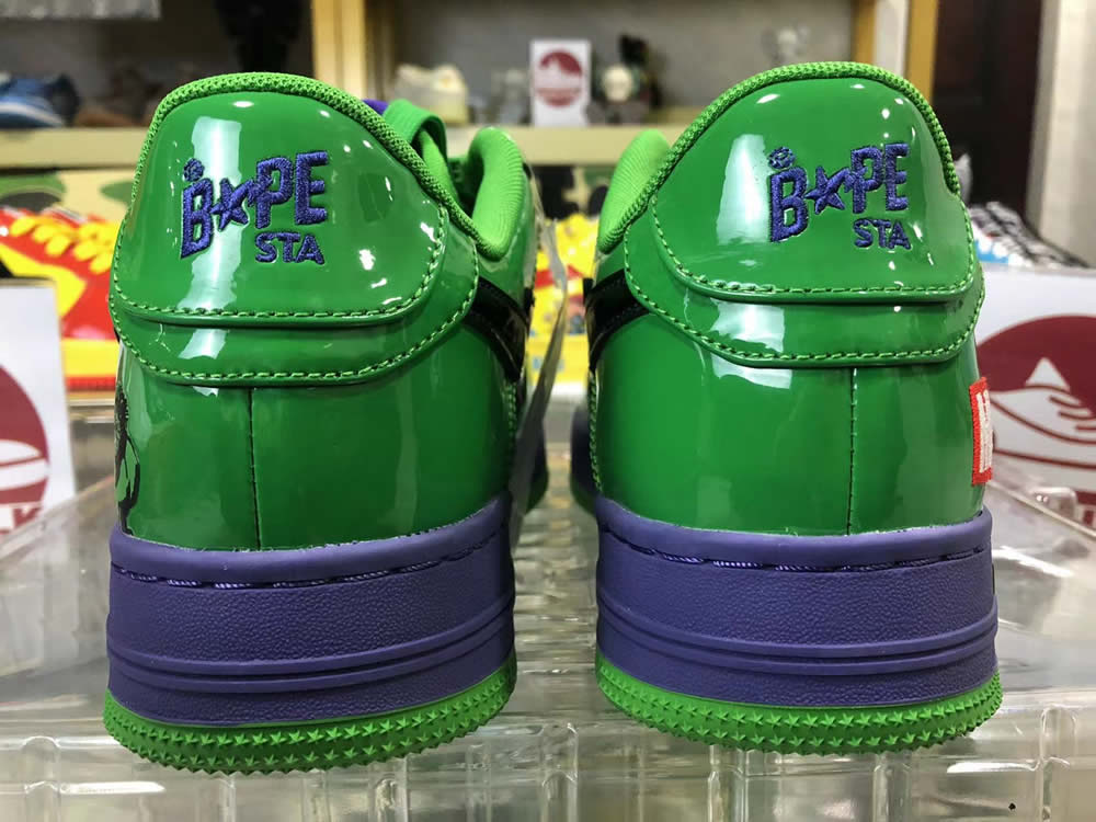 A Bathing Ape Bape Sta Low Green Sneaker 1173191904 6 - www.kickbulk.cc