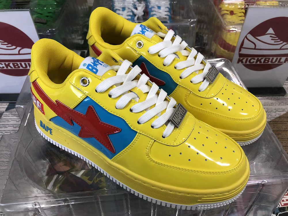 A Bathing Ape Bape Sta Low Green Sneaker 1173191905 5 - www.kickbulk.cc