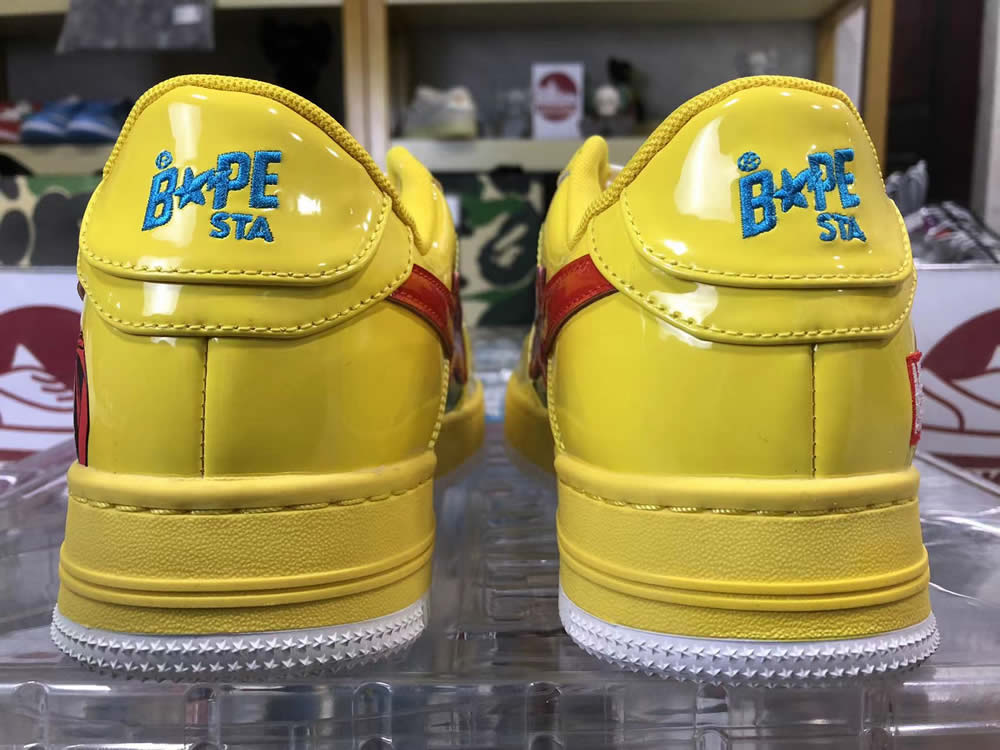 A Bathing Ape Bape Sta Low Green Sneaker 1173191905 6 - www.kickbulk.cc