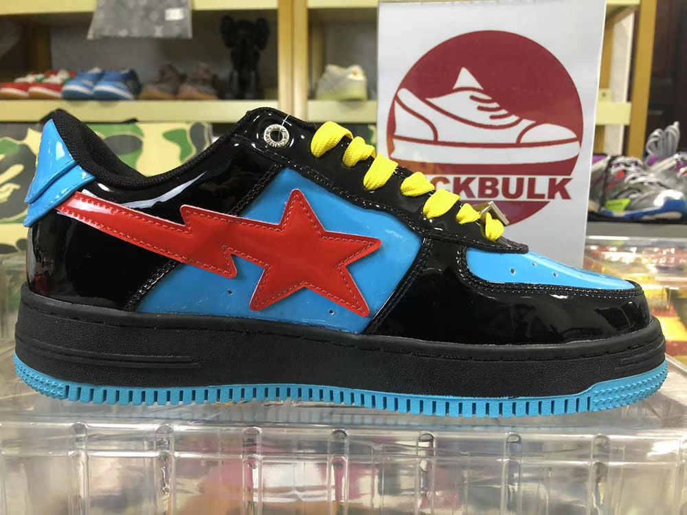 A Bathing Ape Bape Sta Low Blue Black Sneaker 1173191907 10 - www.kickbulk.cc