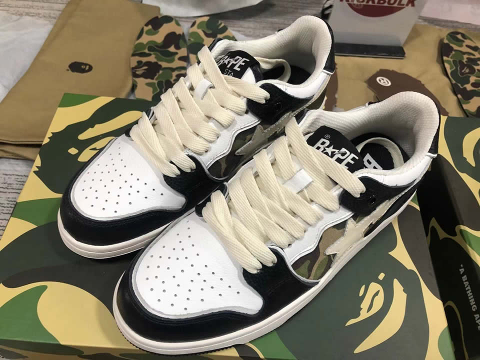 A Bathing Ape Bape Sta Low White Camouflage 1g701090004 3 - www.kickbulk.cc