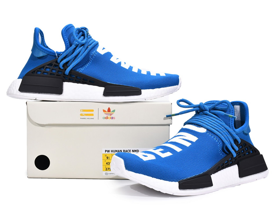 Pharrell Williams Adidas Originals Nmd Hu Human Being Sharp Blue Bb0618 3 - www.kickbulk.cc