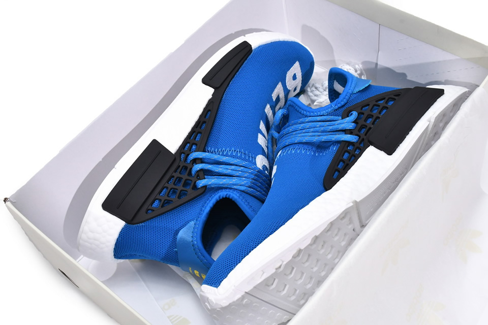 Pharrell Williams Adidas Originals Nmd Hu Human Being Sharp Blue Bb0618 5 - www.kickbulk.cc