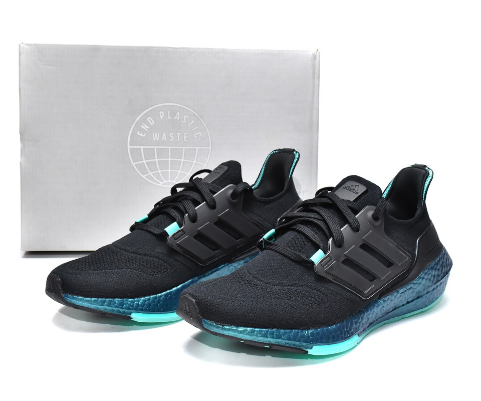 Adidas Ultraboost 22 Black Mint Rush Gx5564 7 - www.kickbulk.cc